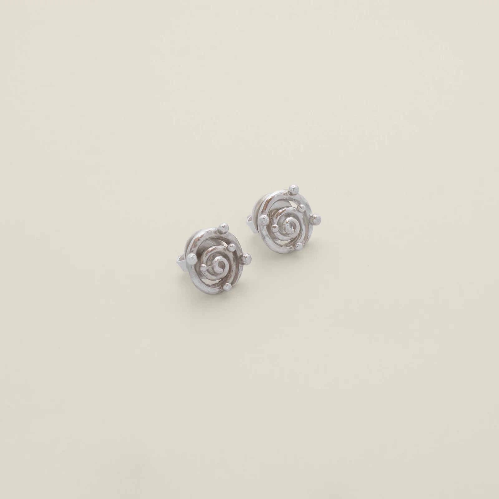 Koru Studs Silver - imagen 1