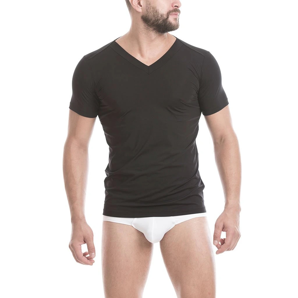 CAMISETA TONIC MICROFIBRA NEGRO NEGRO - imagen 1