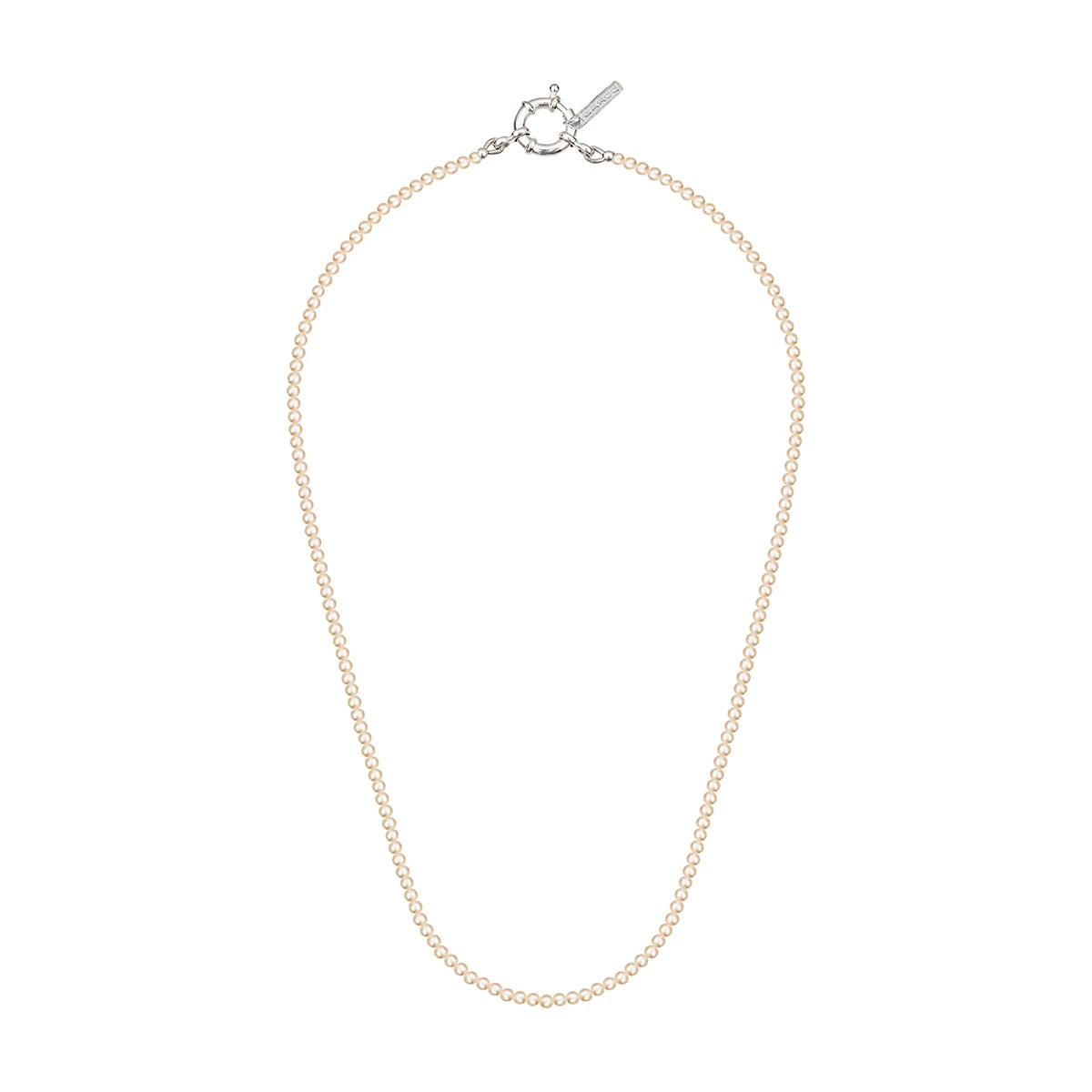 MINIMAL PEARL NECKLACE | COLLAR DE PERLAS DE AGUA DULCE - imagen 1