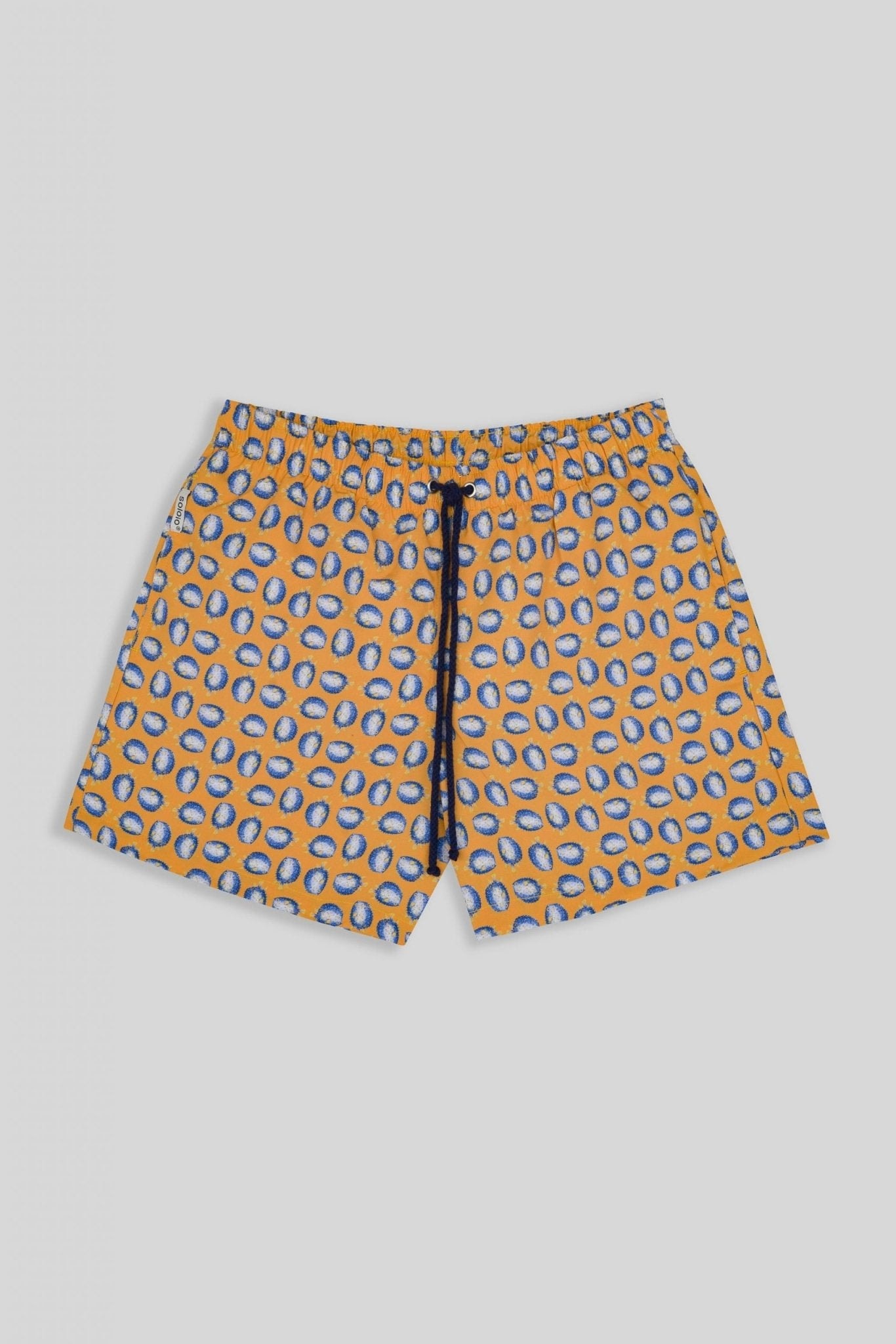 Men's swim trunk orange puffer fish - imagen 1