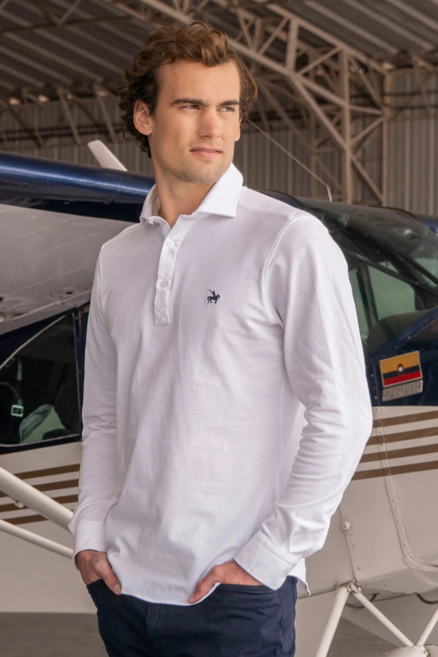 Camisa Marrakech Hombre Blanca - imagen 1