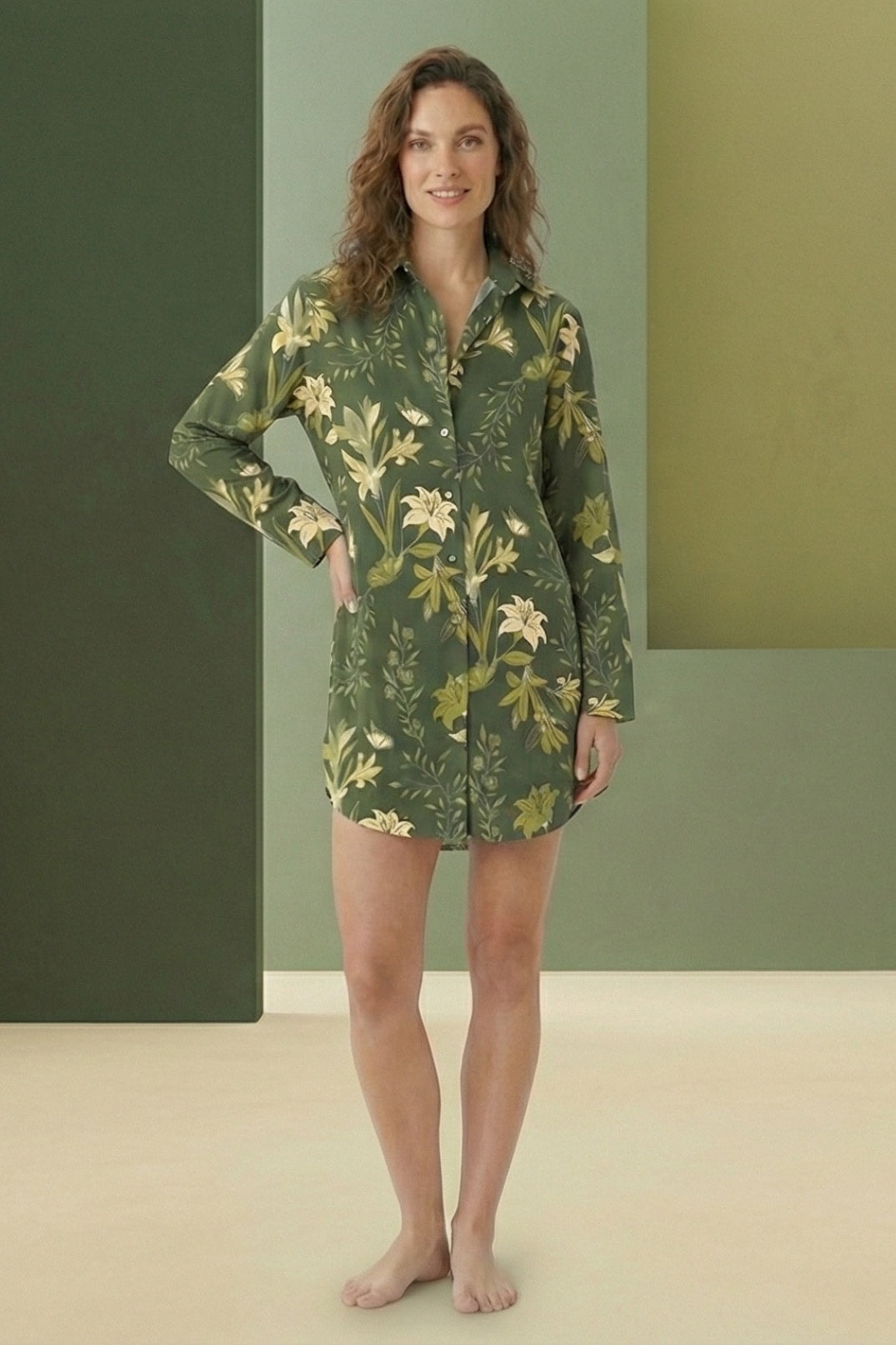 Vestido Suaza Achira Verde - imagen 1