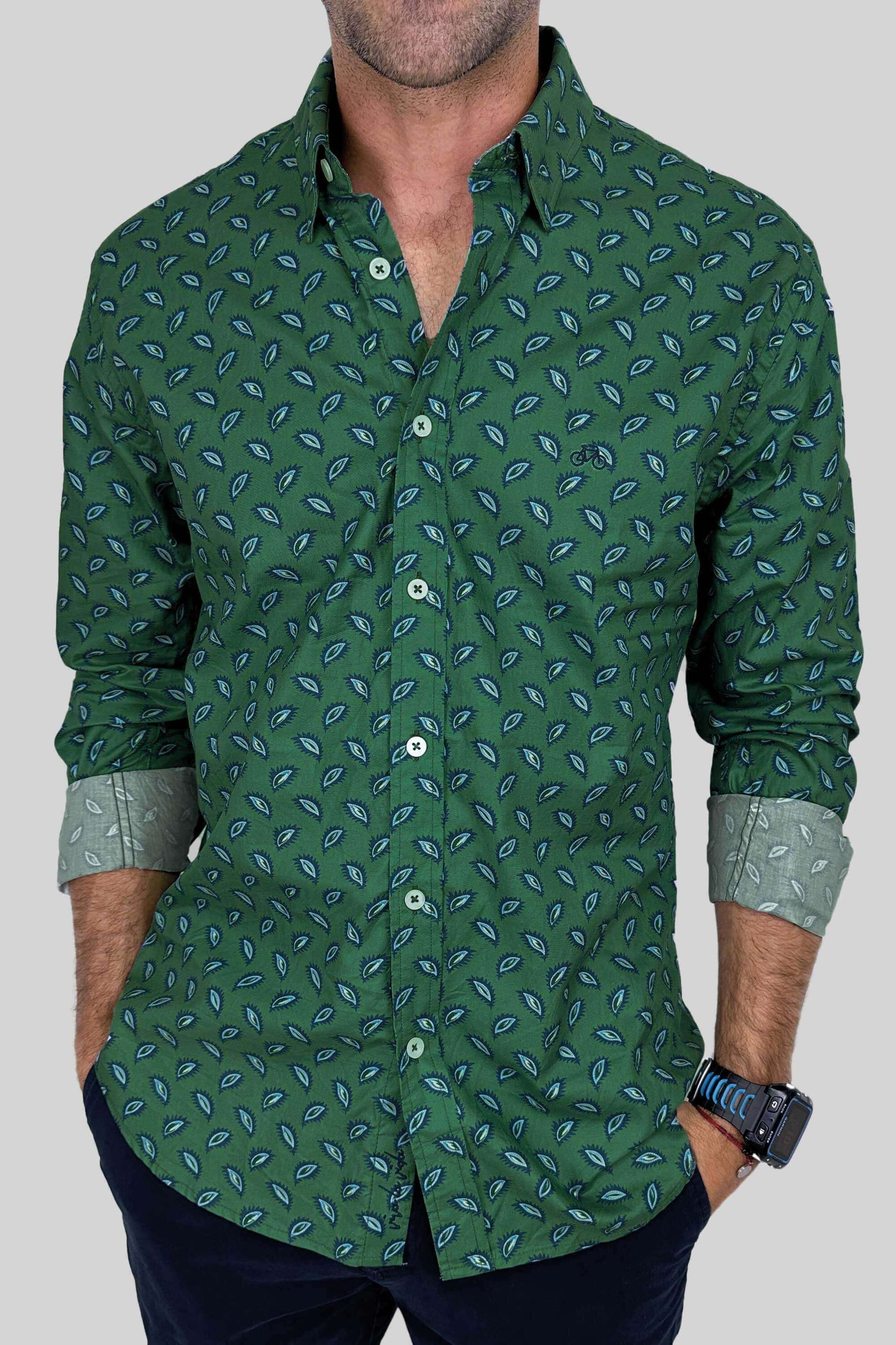 CAMISA BLUE LEAF - imagen 1