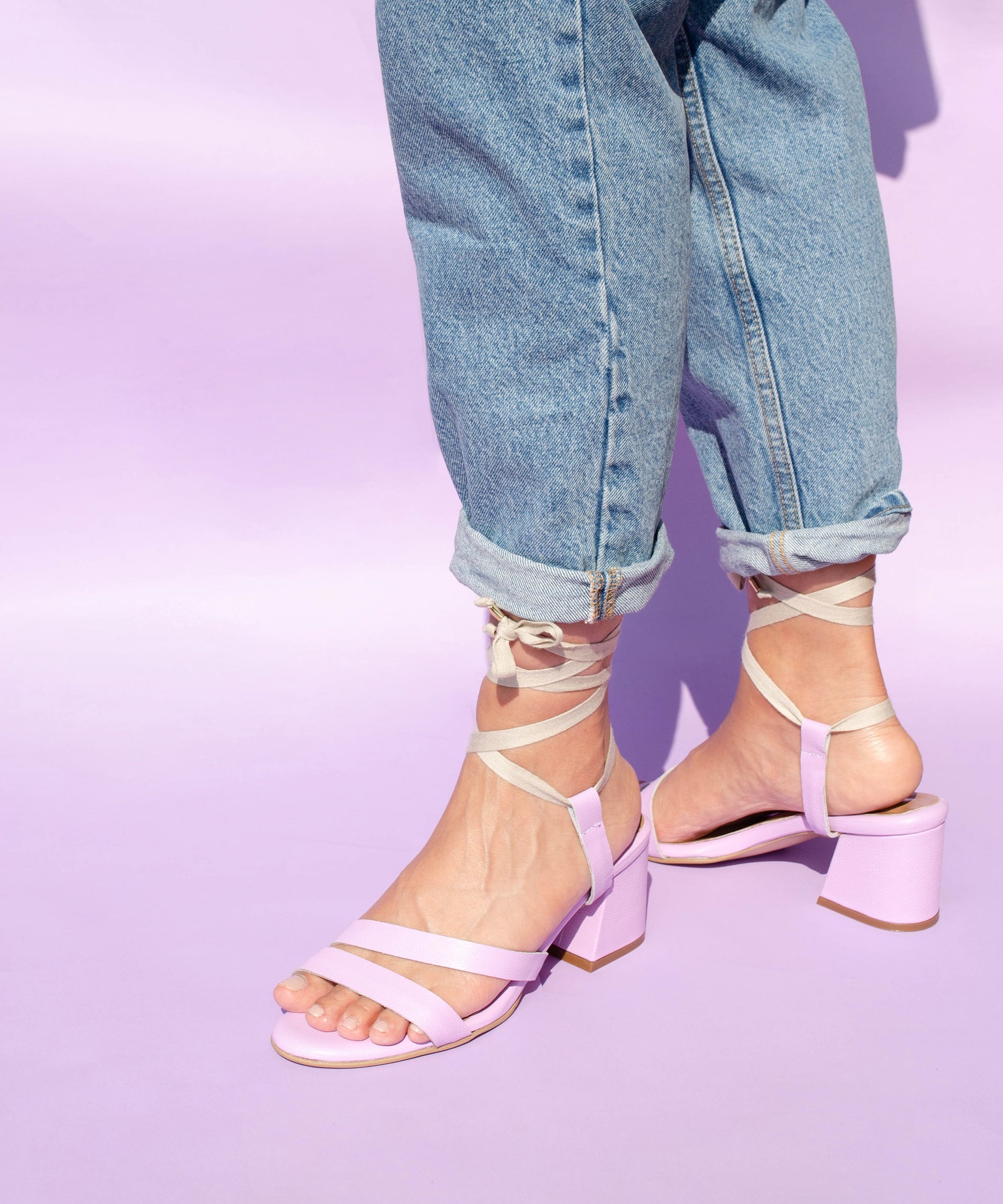 Dela duo sandals - Lila - imagen 1