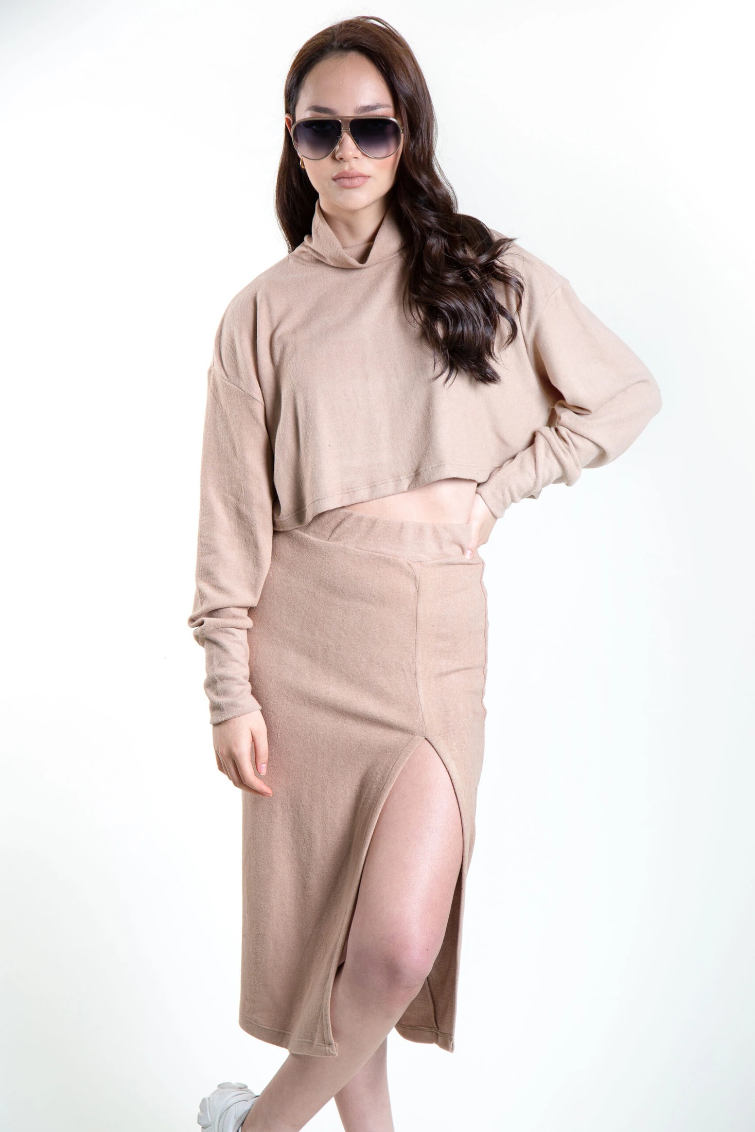 Conjunto Kardashian Camel - imagen 1