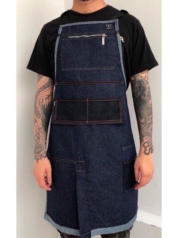 Dontcare Apron – Denim - imagen 1