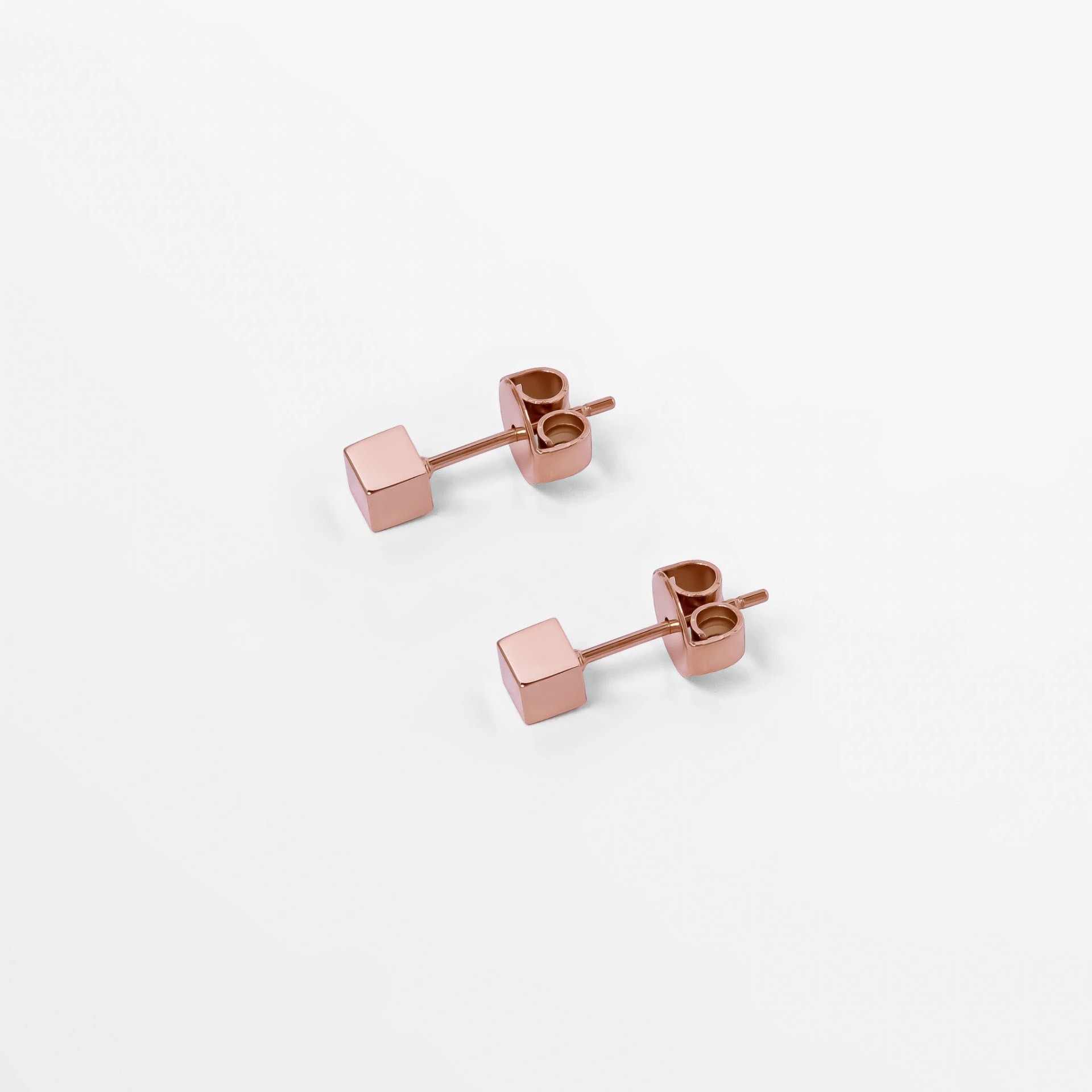 Aretes Kyvos Mini Rosado - imagen 1