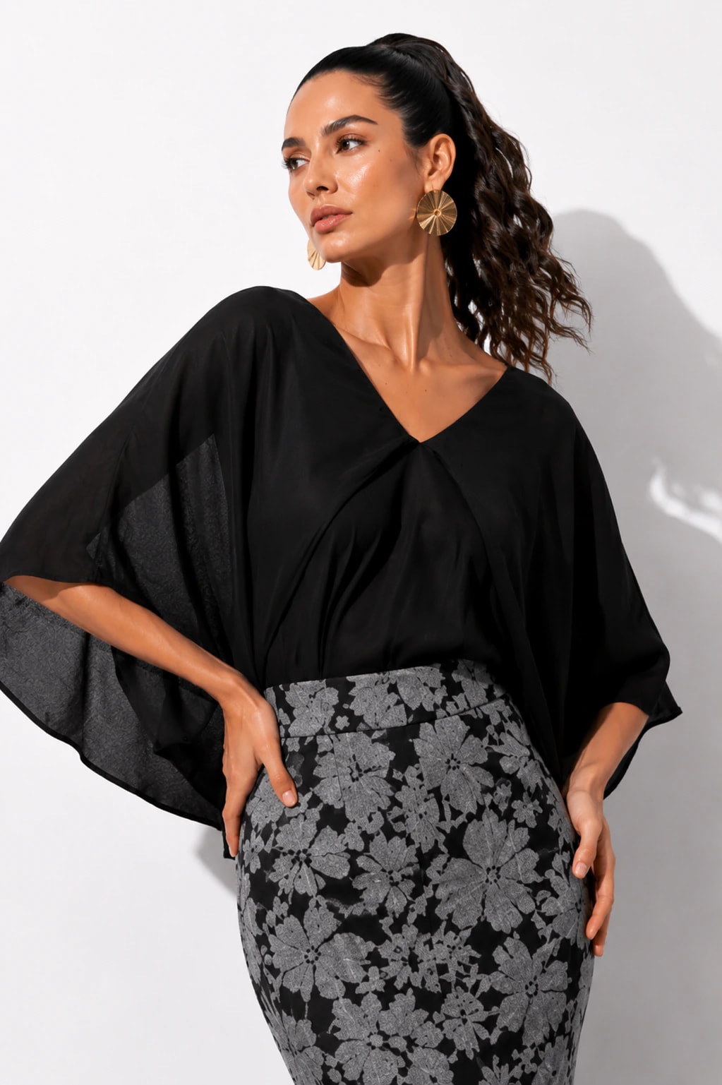 Blusa Gloria 2 Negro - imagen 1