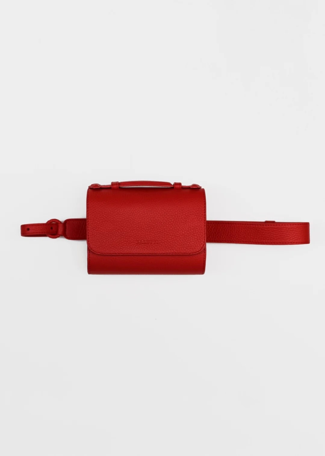 Canvas Belt bag - Bright Red (3 in 1 convertible) - imagen 1