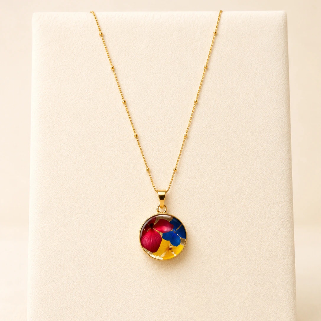 Collar circular con caja - pequeño - imagen 1