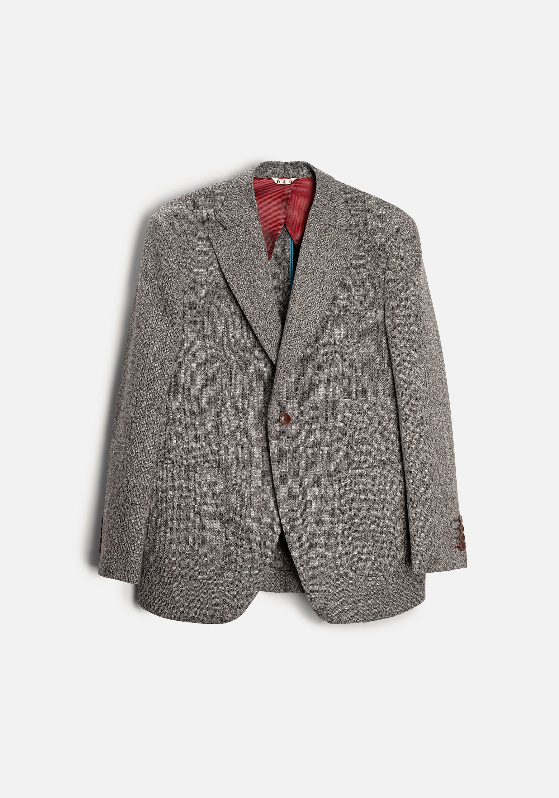 Blazer H Poet Gris Med Textura - imagen 1