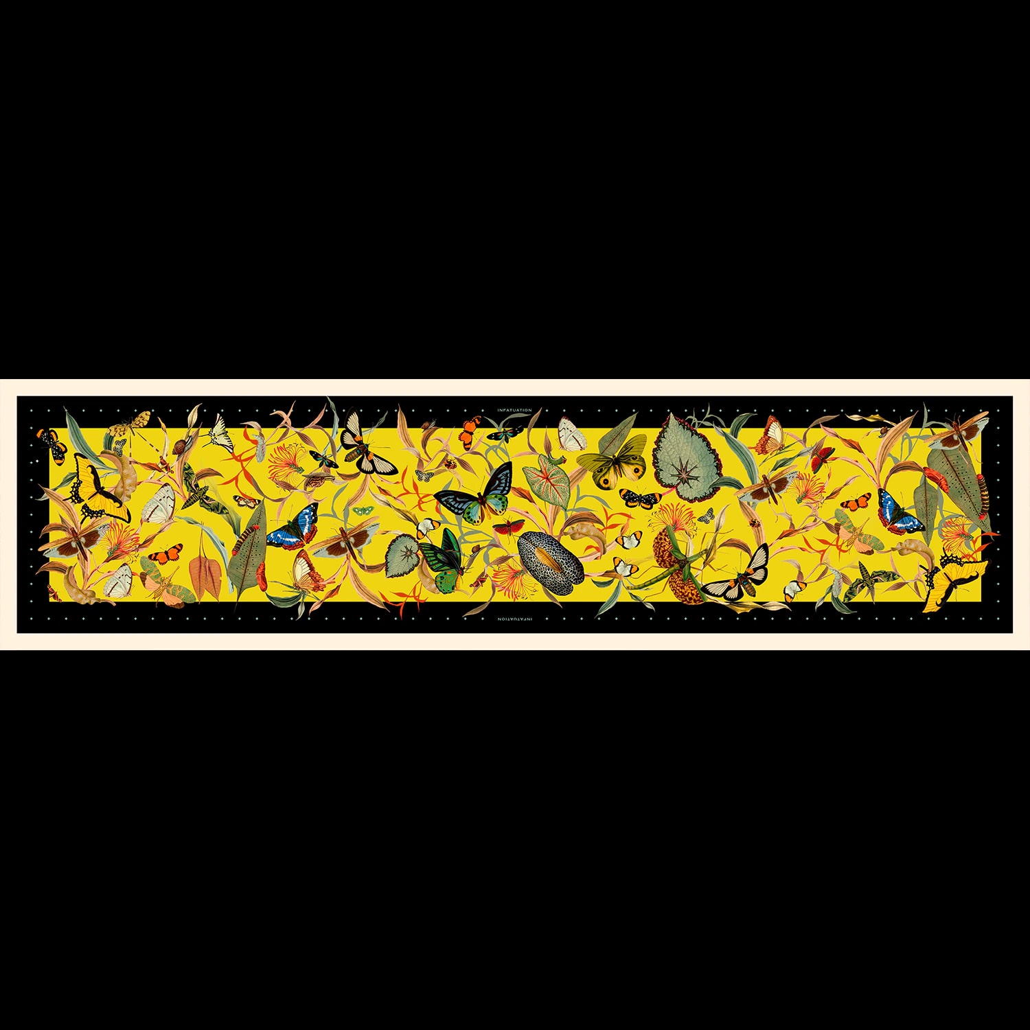 Pashmina - Mariposas amarillas - imagen 1