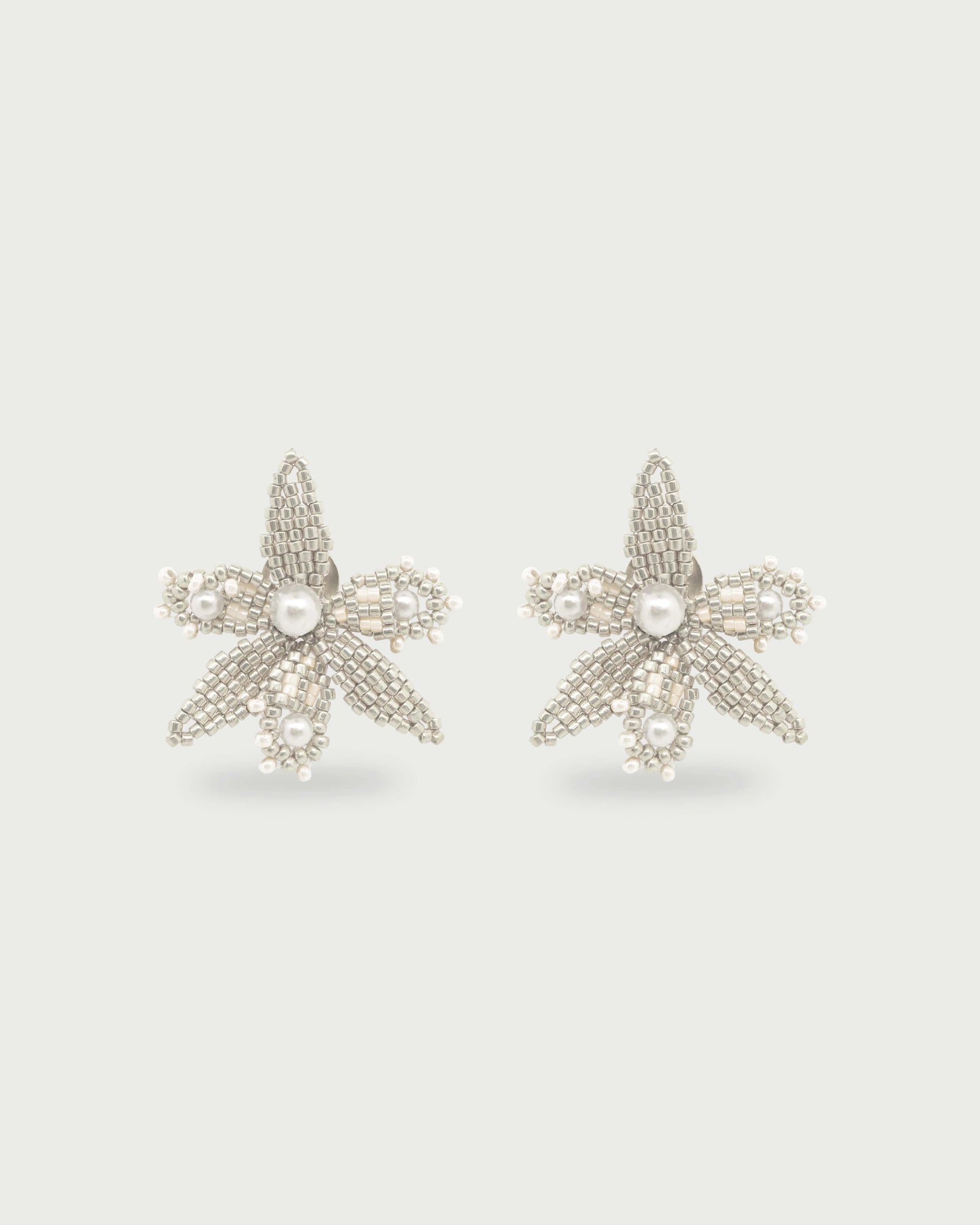 Aretes Orquídea Miyuki - imagen 1