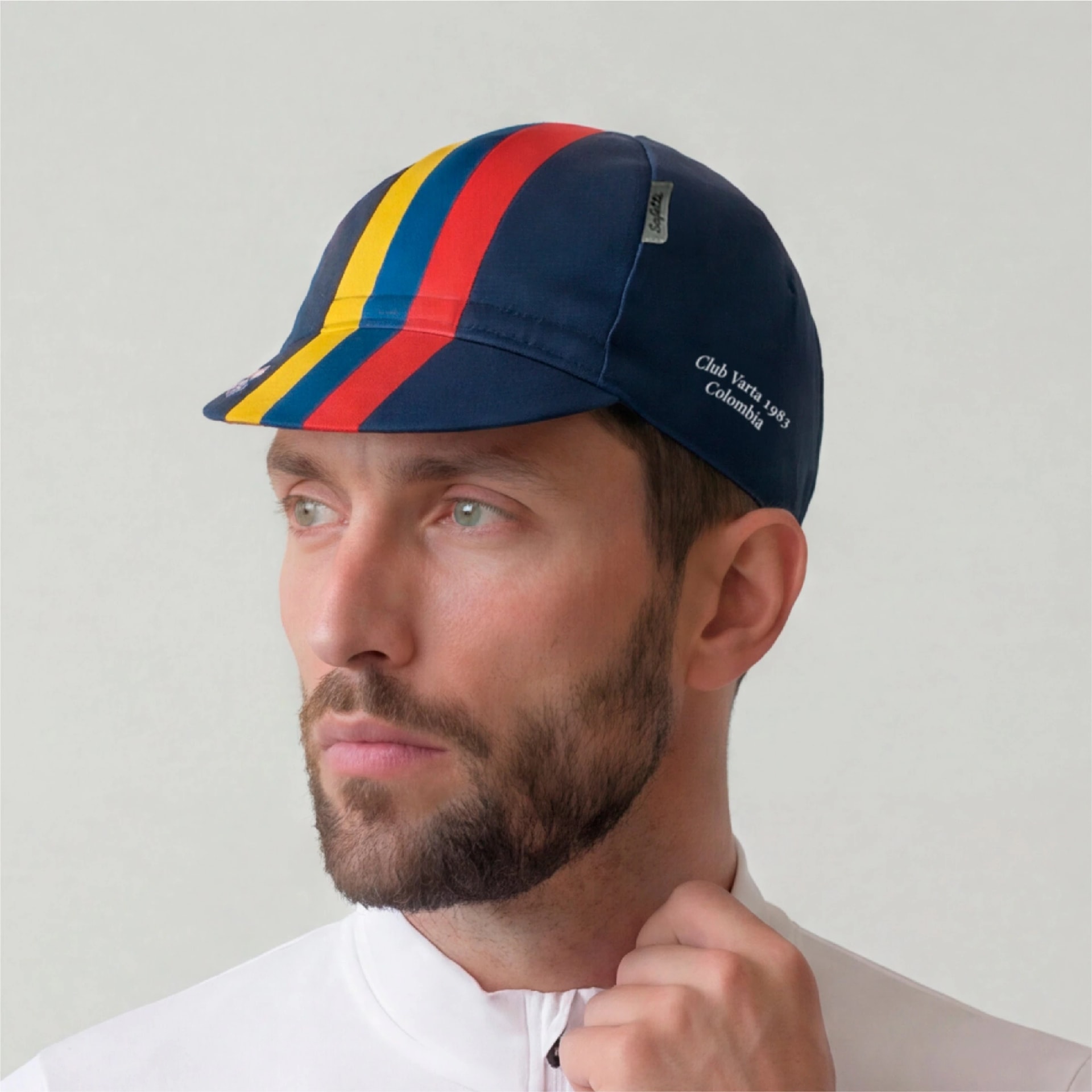 GORRA CICLISMO COLOMBIA BLUE UNISEX - imagen 1