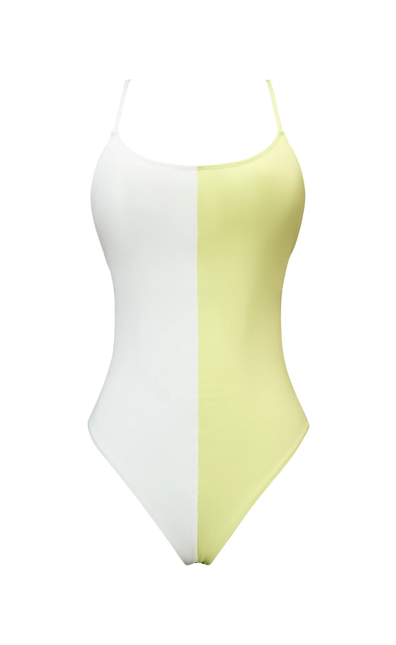 VESTIDO DE BAÑO ENTERO CREAM - imagen 1