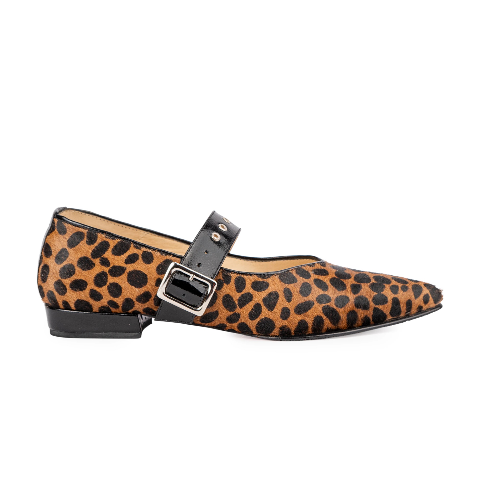 "CIANA" BALETA EN CUERO - imagen 1