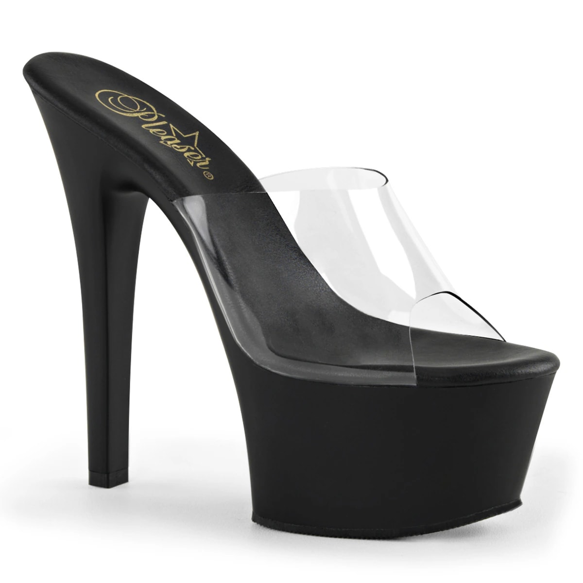 Zapatos sandalias bajo pedido Tacones Plataforma Poledance Pleaser ASPIRE-601-CB - imagen 1