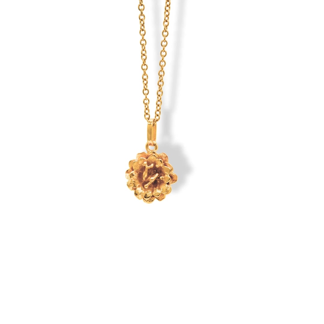 Cadena con flor de cactus pequeña - imagen 1