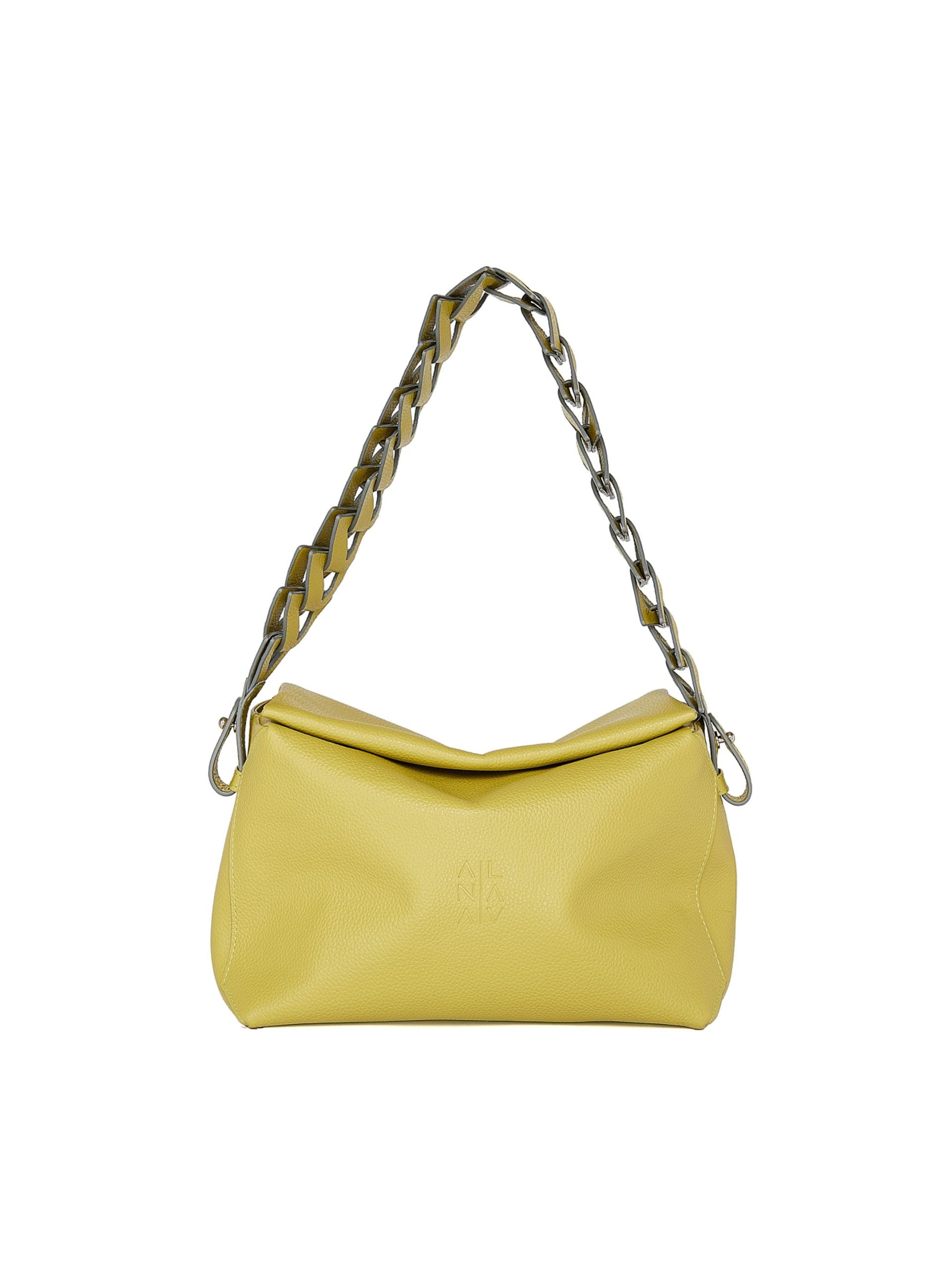 Ana Soft hobo bag verde limoncello - imagen 1