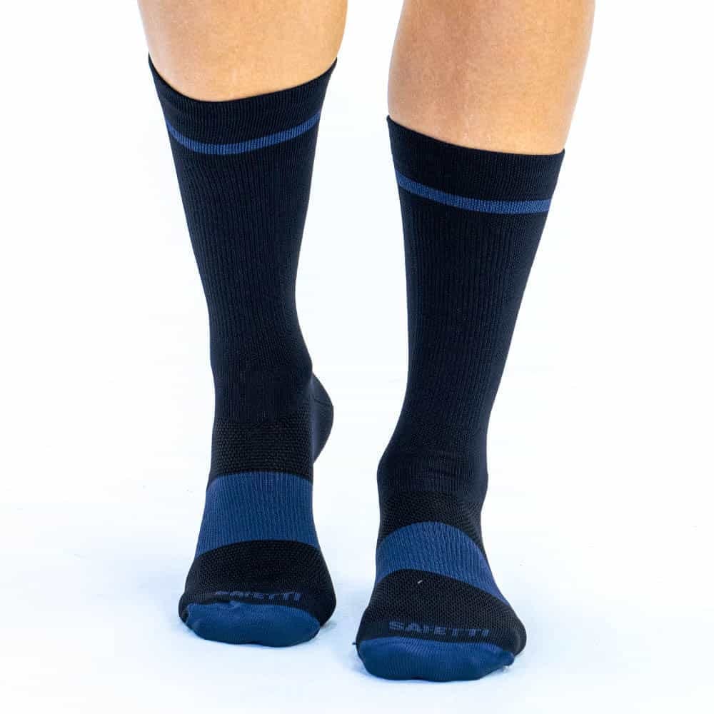 MEDIAS CICLISMO  VENTI 8" BLUE UNISEX - imagen 1