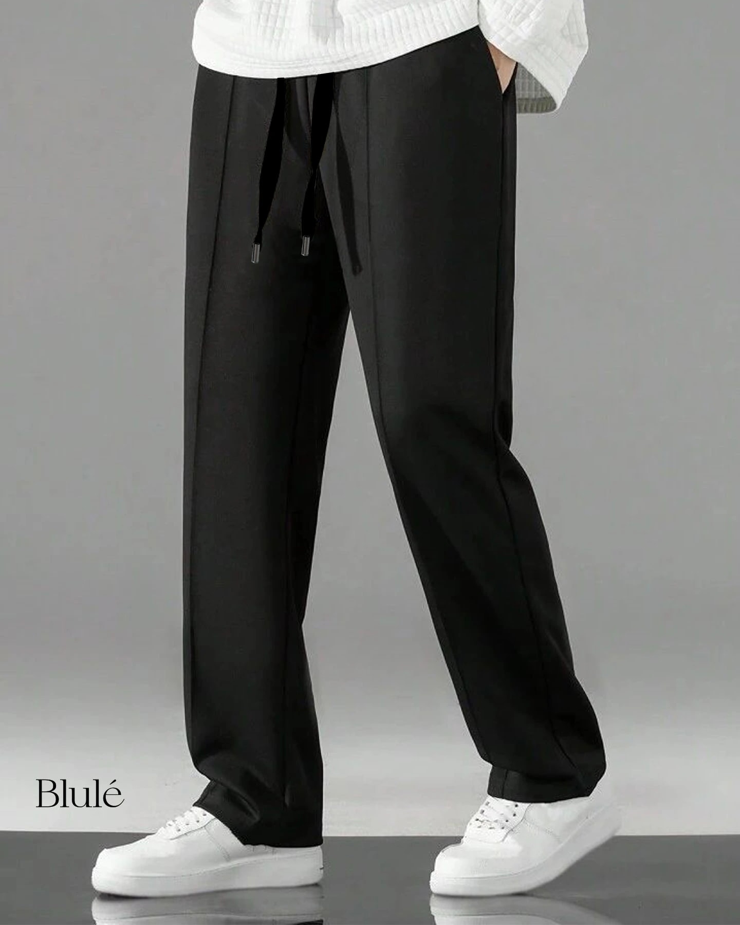 Straight Pants Black - imagen 1