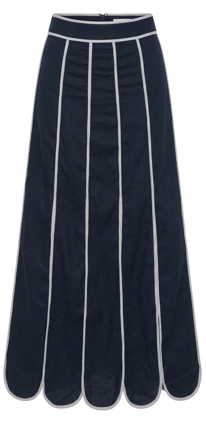 CETINA SKIRT NAVY - imagen 1