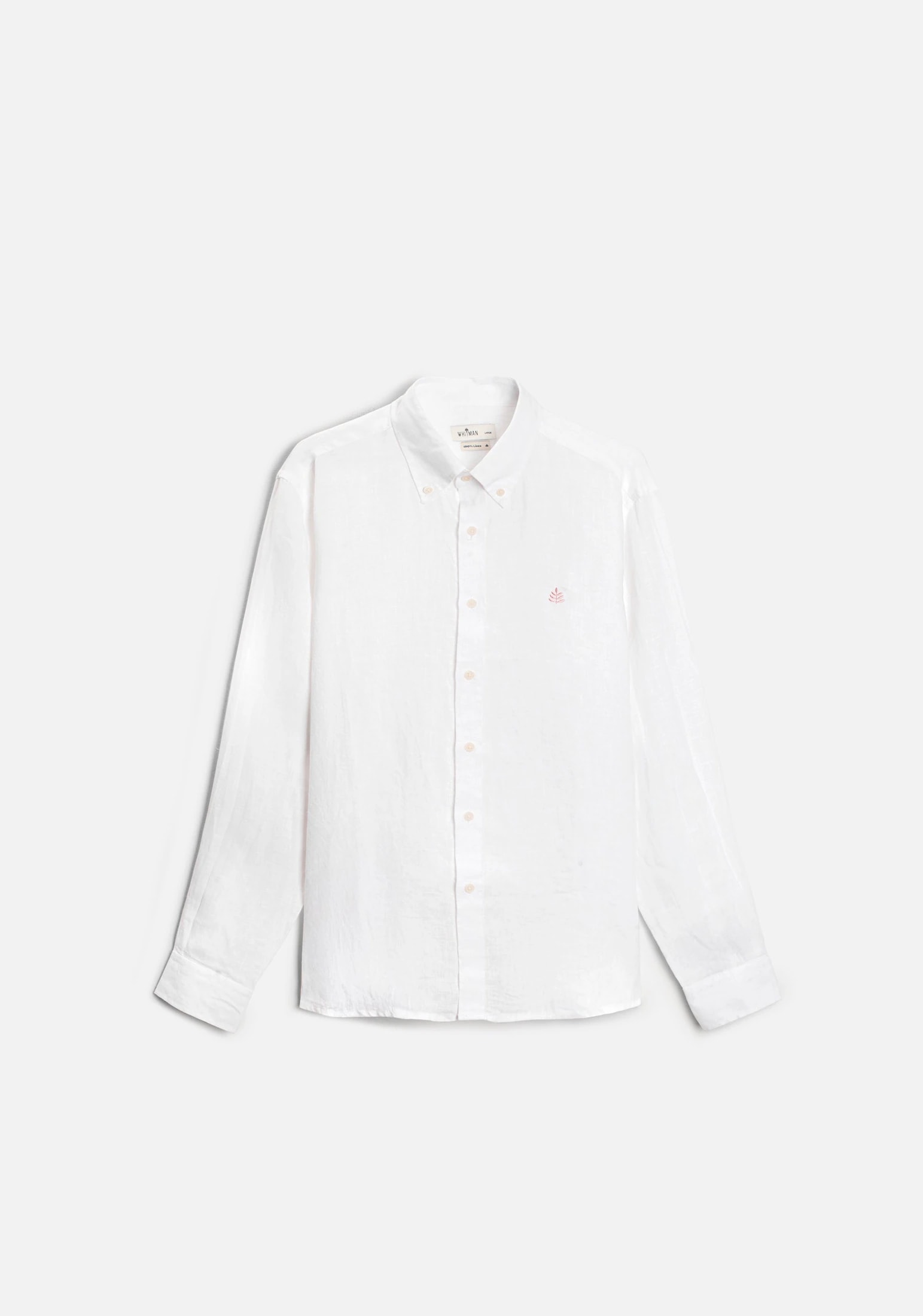 Camisa H CBD Lino L-Ros Blanco - imagen 1