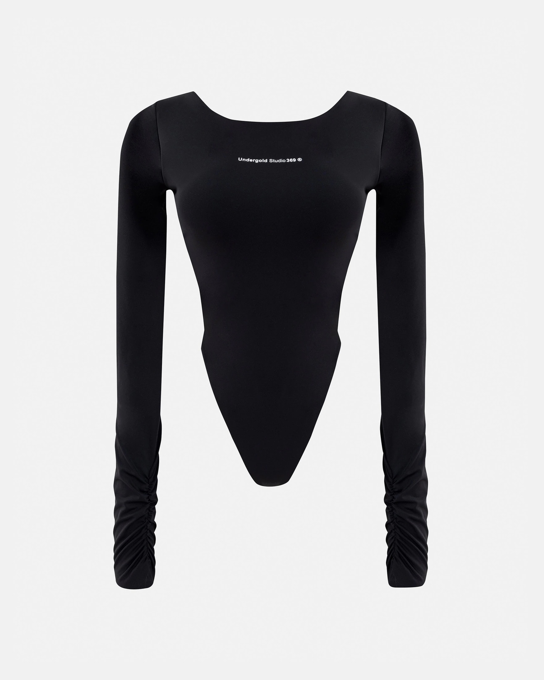 Basics Undergold Studio Backless Long Sleeve Body Black - imagen 1