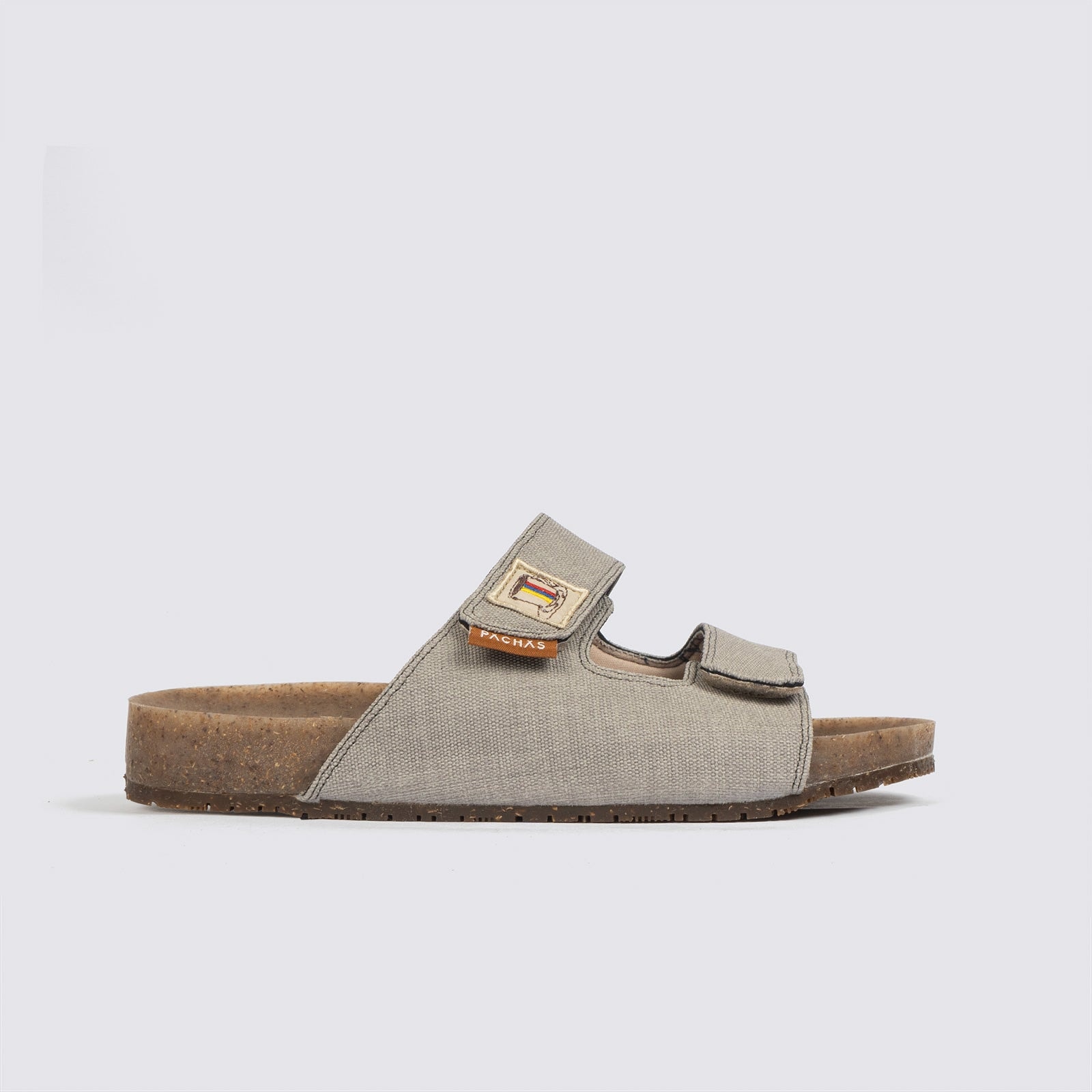 Sandalias dos correas "Bitacora" Gris - imagen 1