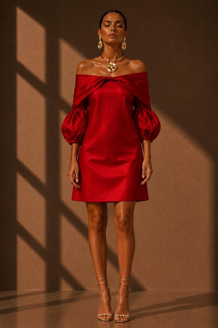 Vestido Magdis Rojo - imagen 1
