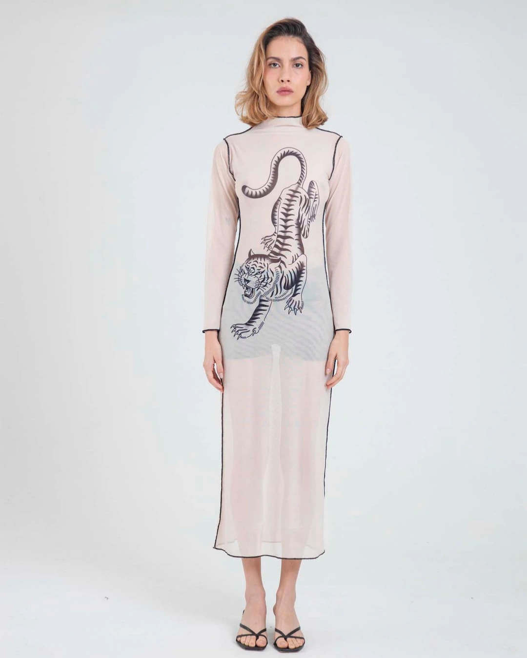 TIGER MESH DRESS - imagen 1