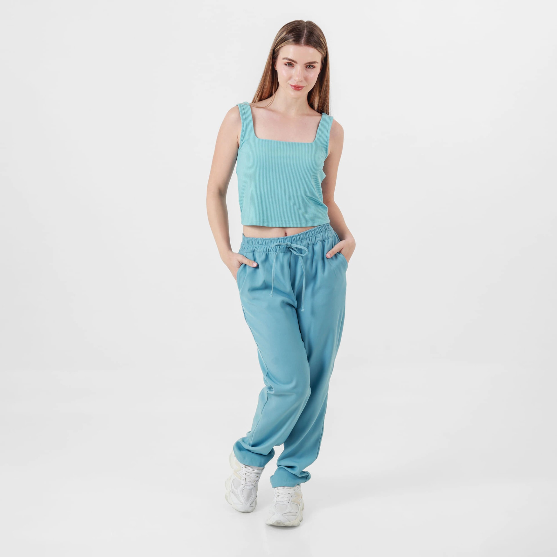 Pantalon Tiro Alto Bota Recta - imagen 1