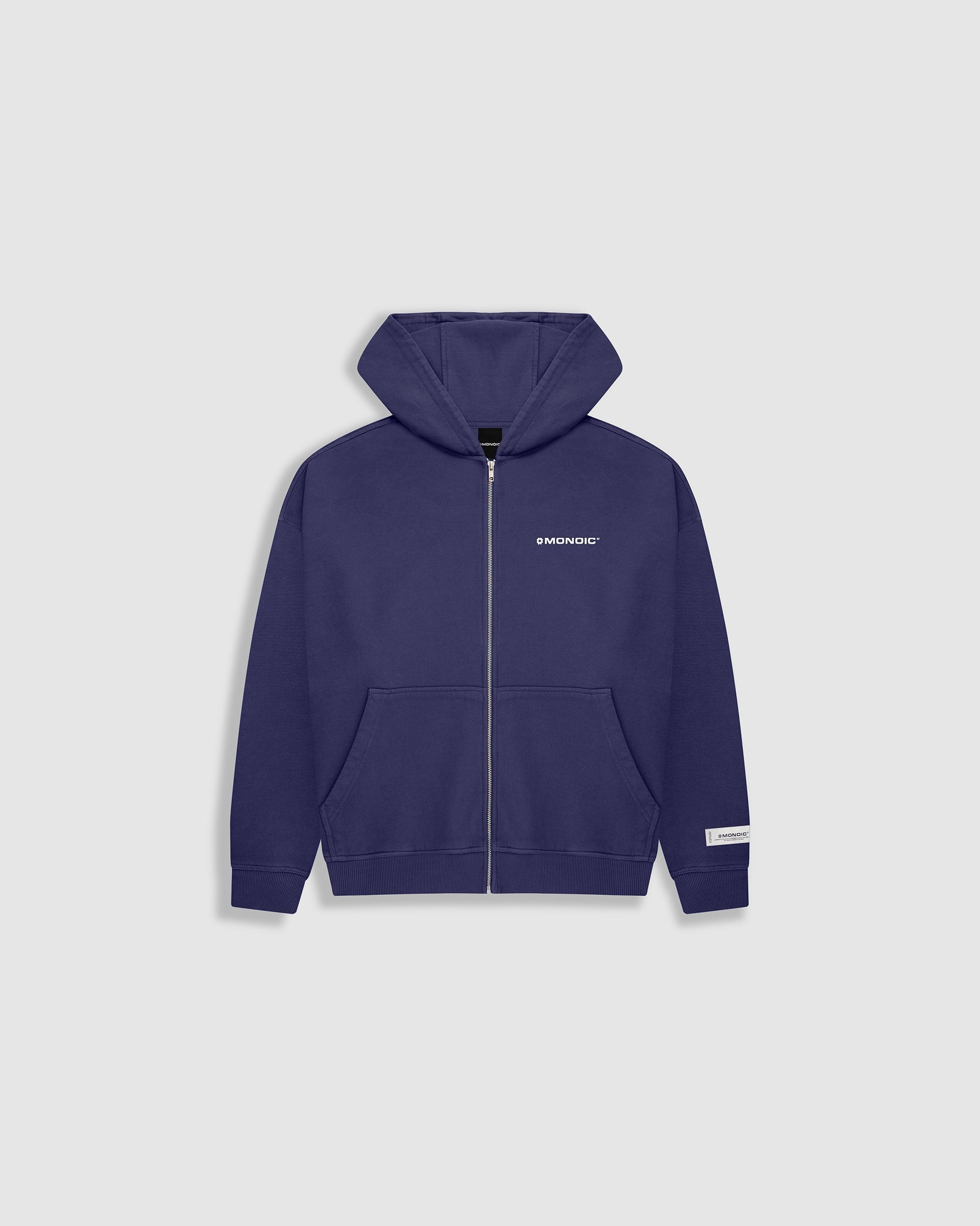 Zip Hoodie Oversized Básico V3 - Lavanda - imagen 1