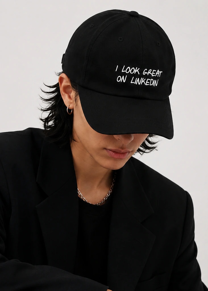 CTW Gorra Linked in negro - imagen 1