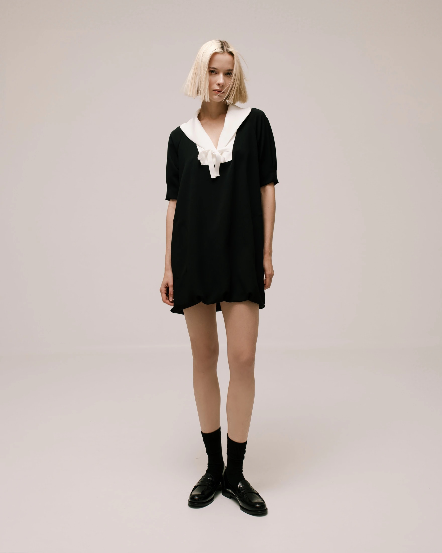 Sailor-Collar Cady Mini Dress - imagen 1