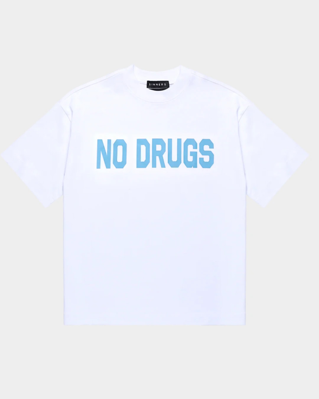 NO DRUGS WHITE T-SHIRT - imagen 1