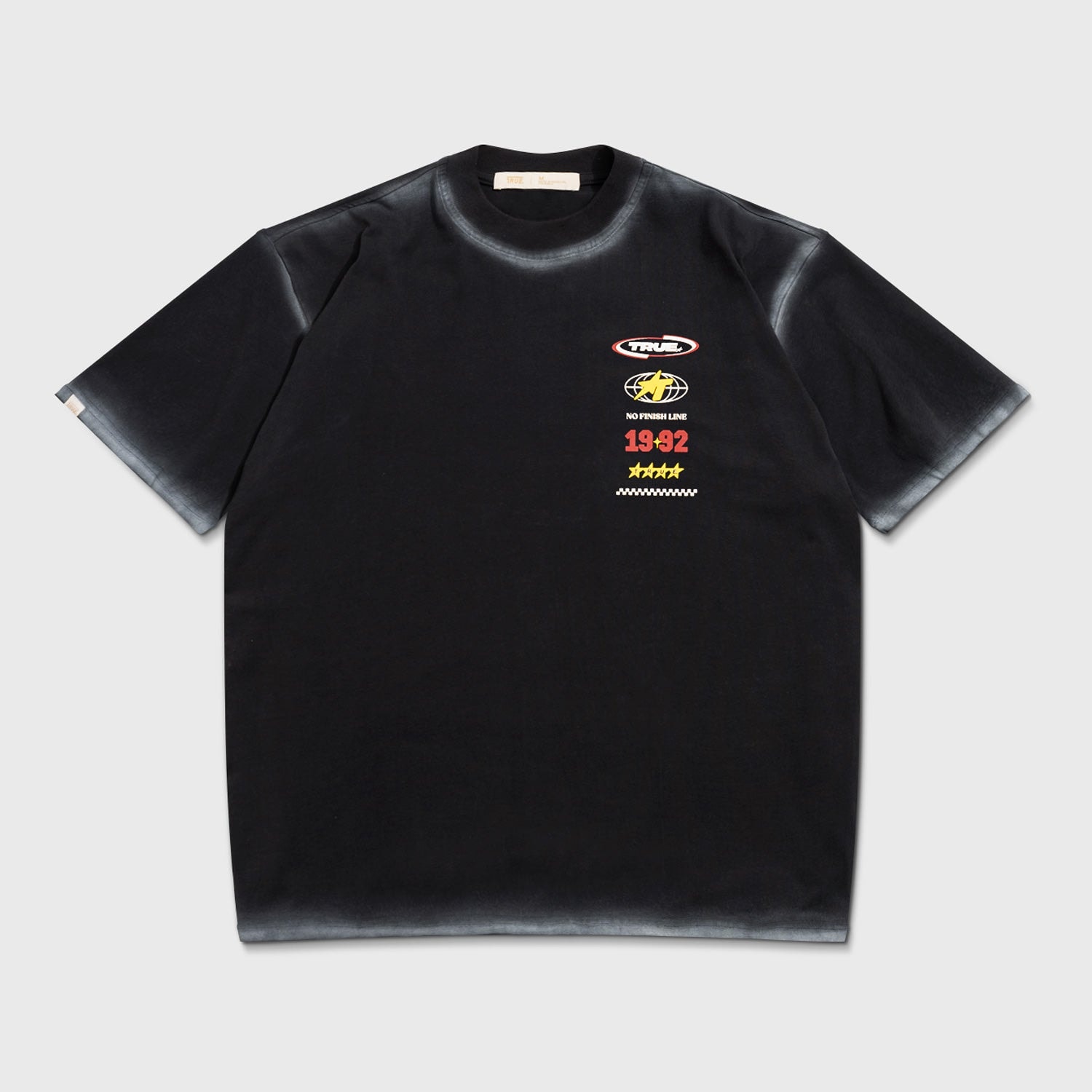 No Finish Line Oversized T-Shirt - Black - imagen 1
