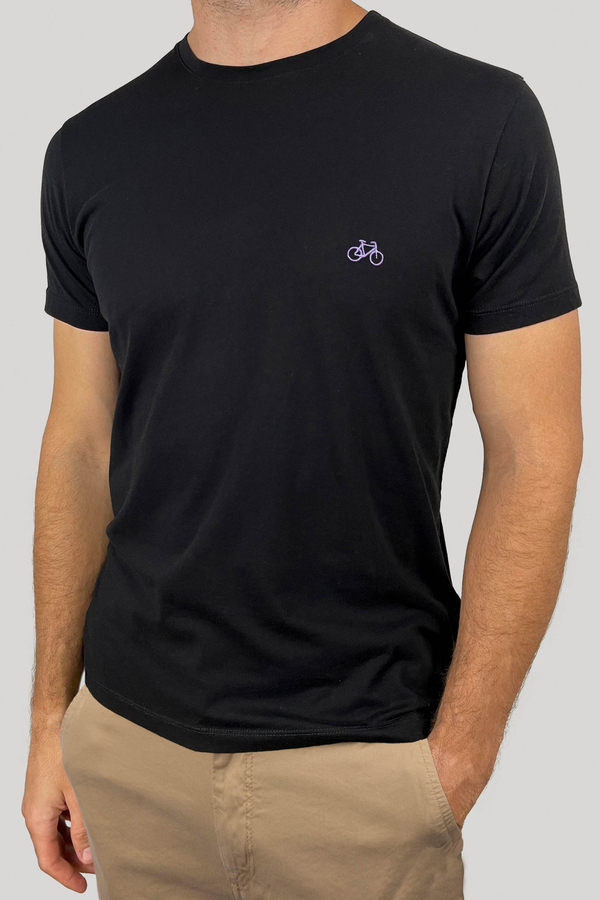 CAMISETA BÁSICA NEGRA - imagen 1
