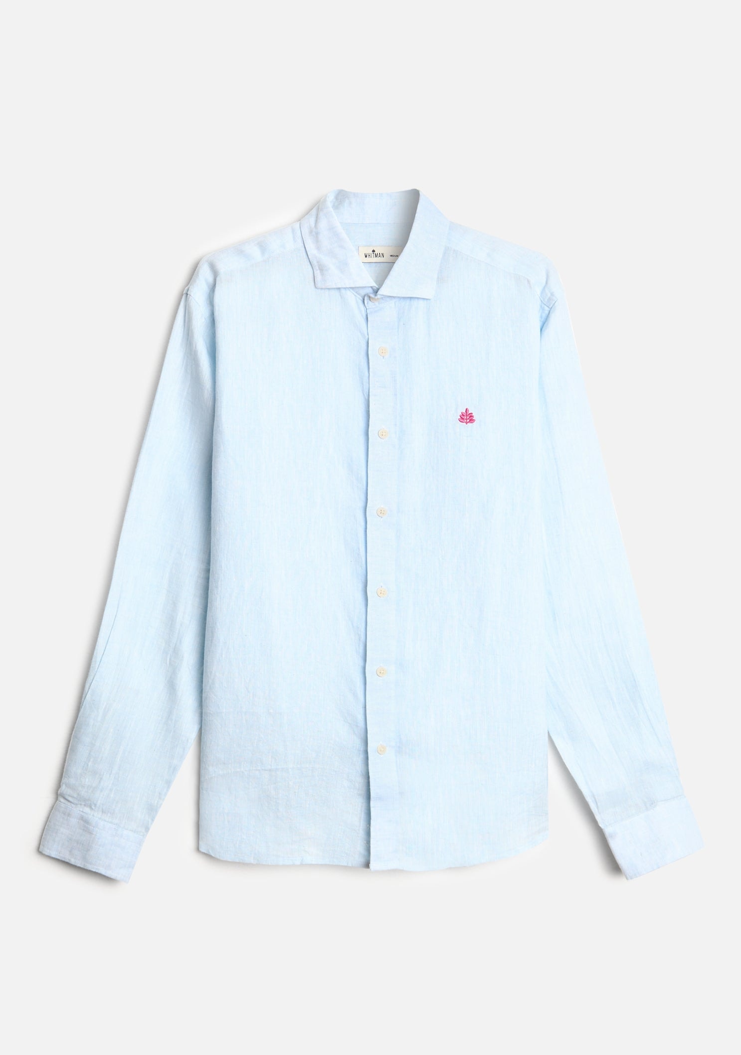 Camisa Lino CF Azul Celeste L-Fuc - imagen 1