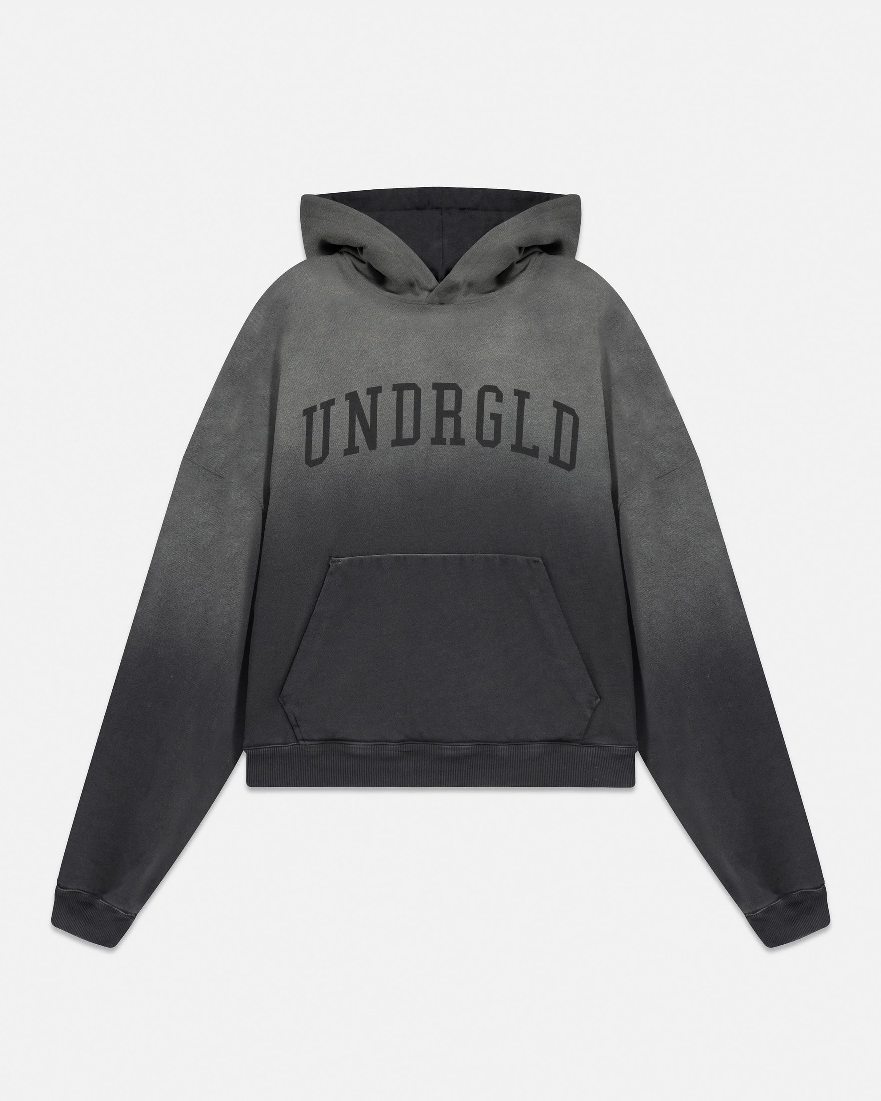 Line Varsity UNDRGLD Boxy Fit Hoodie Faded Black - imagen 1
