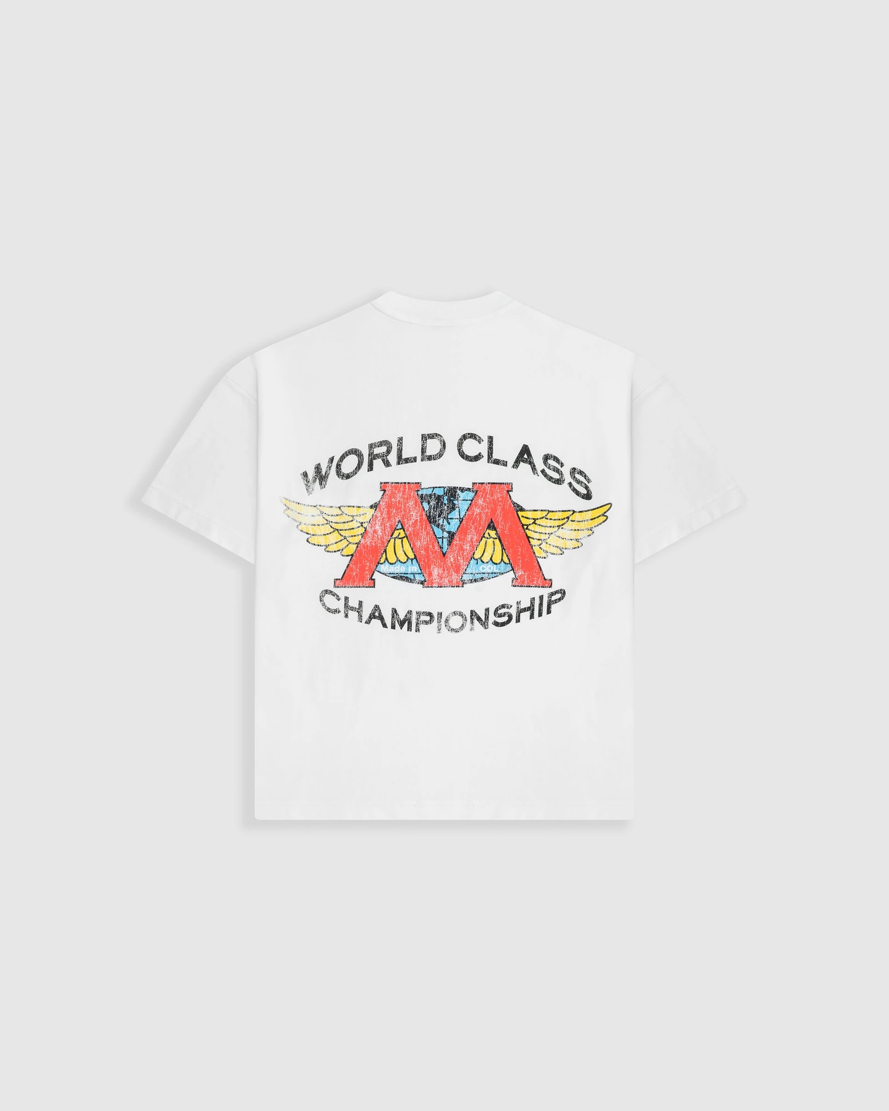 Camiseta Boxy Fit World Class - Cloud Dancer - imagen 1