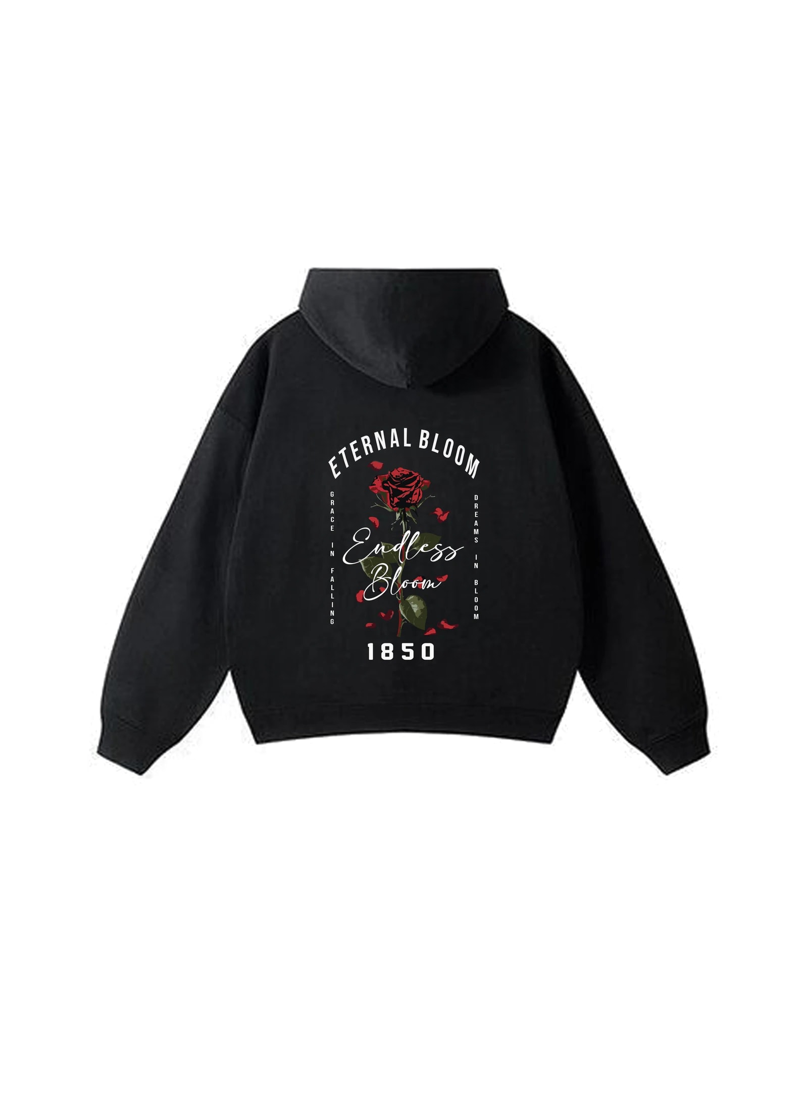 Eternal Bloom Hoodie Black - imagen 1