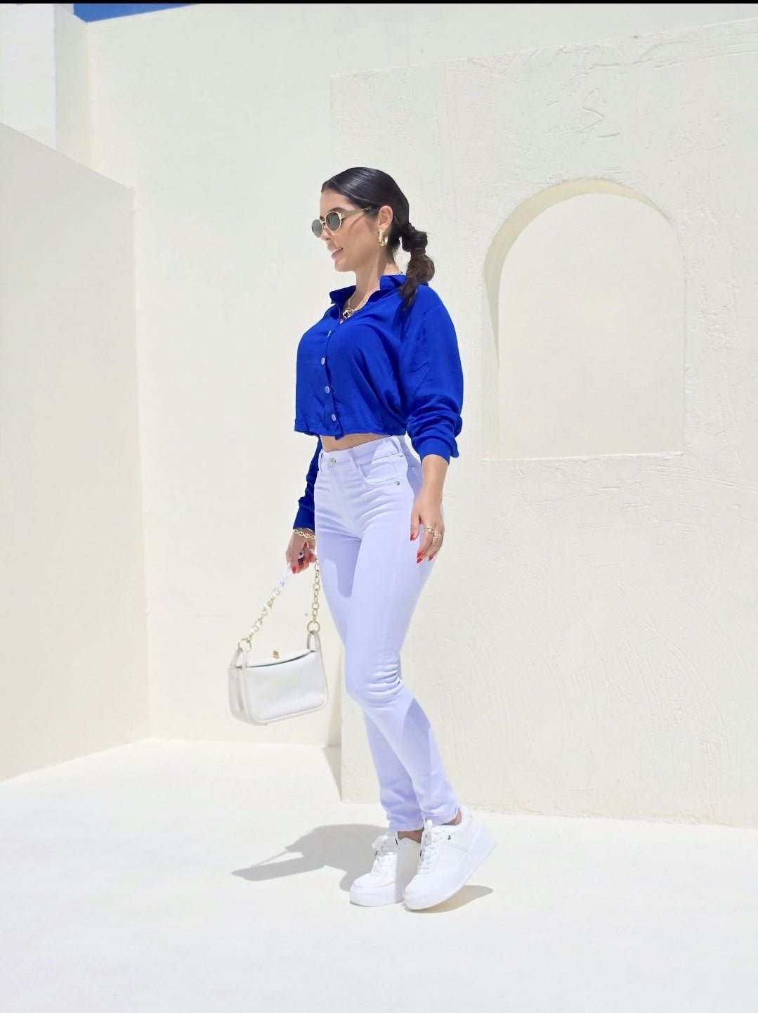 Jean Amapola blanco - imagen 1