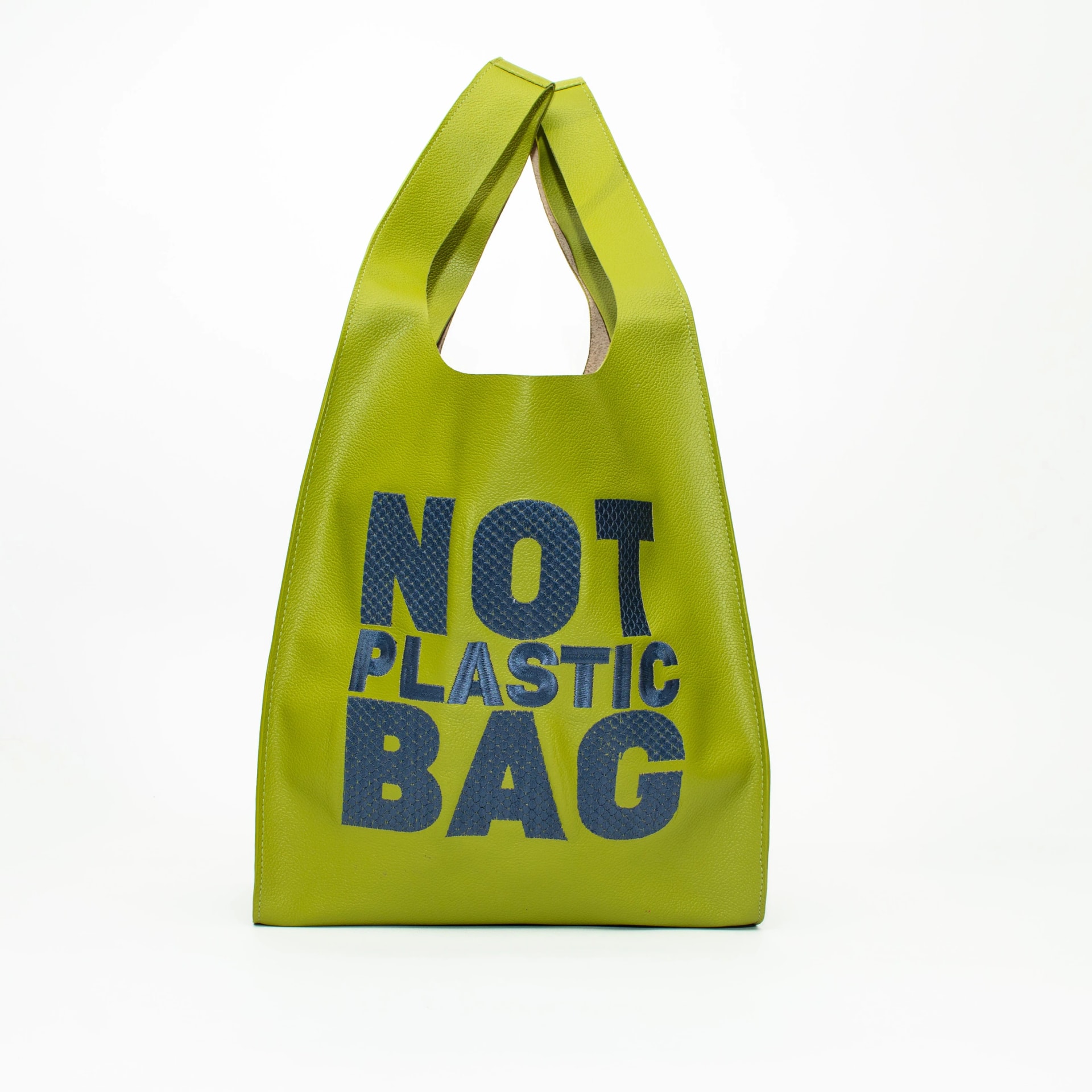 PLASTIC BAG - Pistachio x sky blue - imagen 1