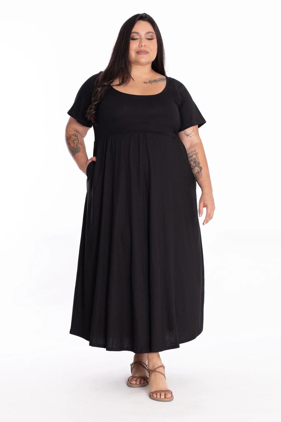 Vestido Vanessa Negro - imagen 1