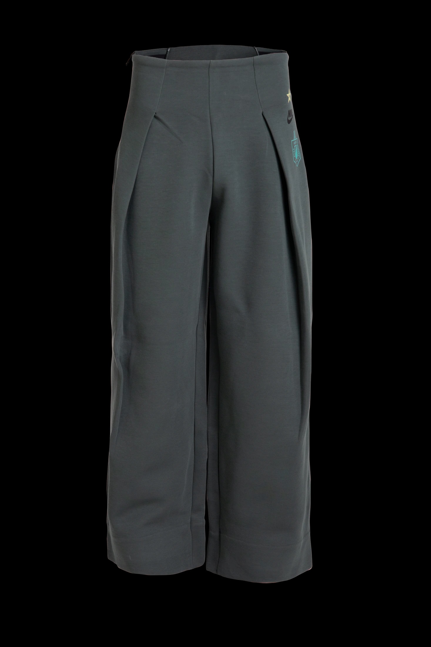 PANTALON VERDE MUJER ESCUDO RETRO - imagen 1