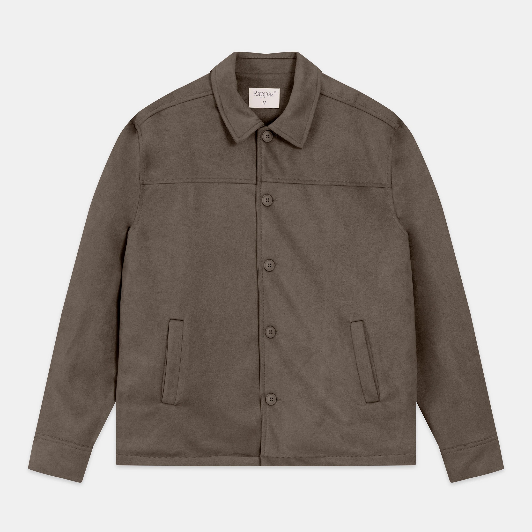 Suede Classic Jacket Verde Militar - imagen 1