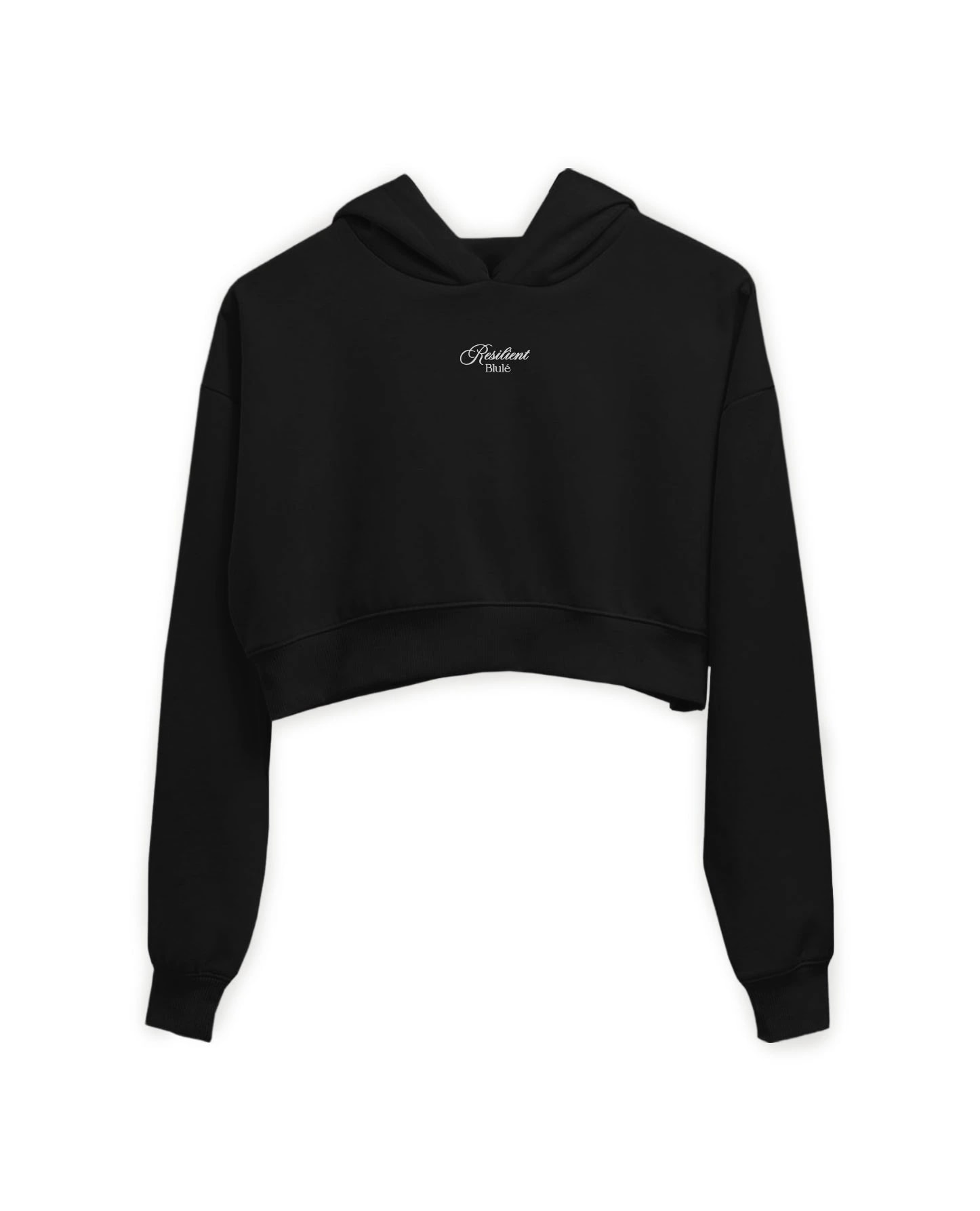 Cropped Hoodie Black - imagen 1