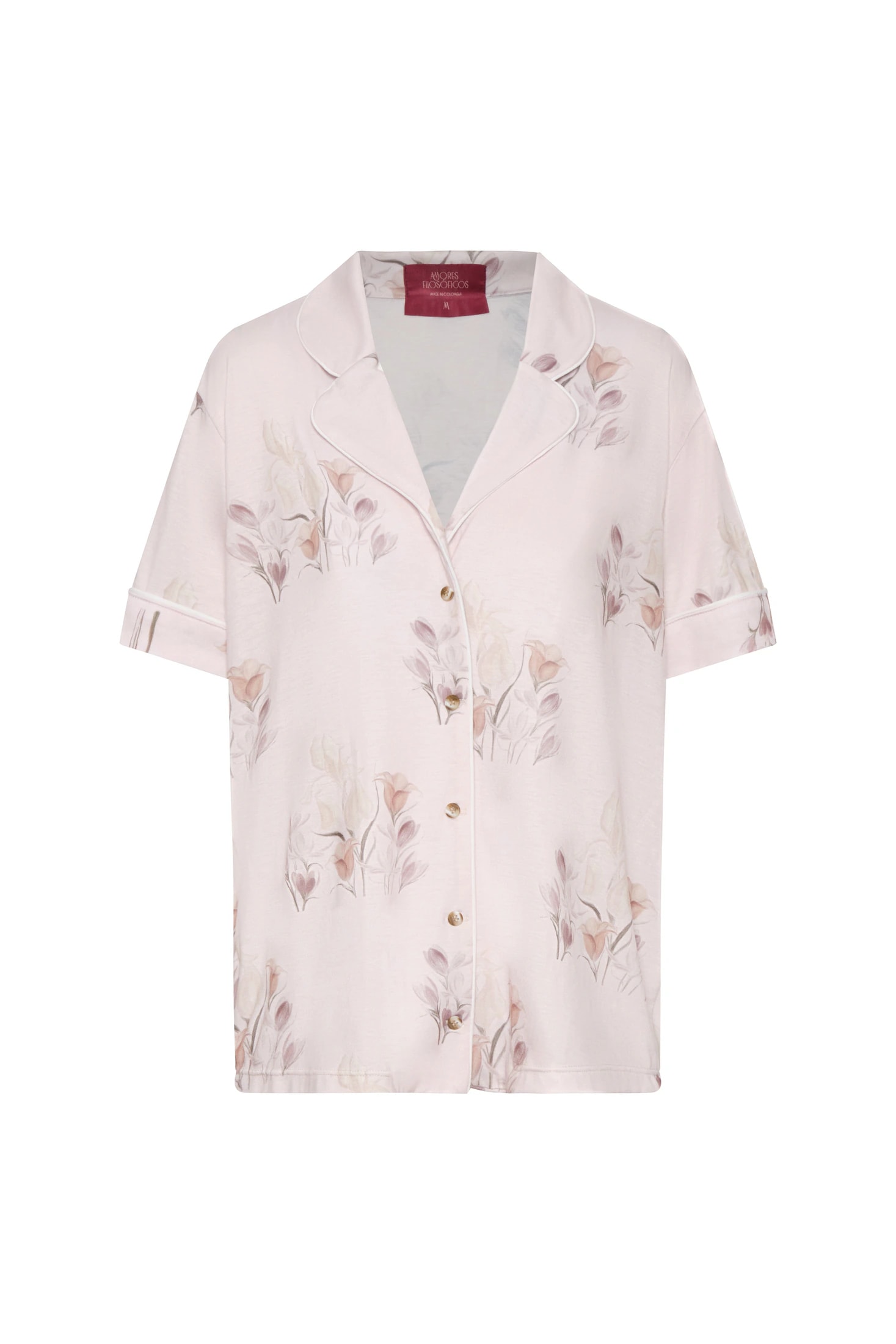 SET CAMISA + PANTALÓN BLUSH PINK - imagen 1