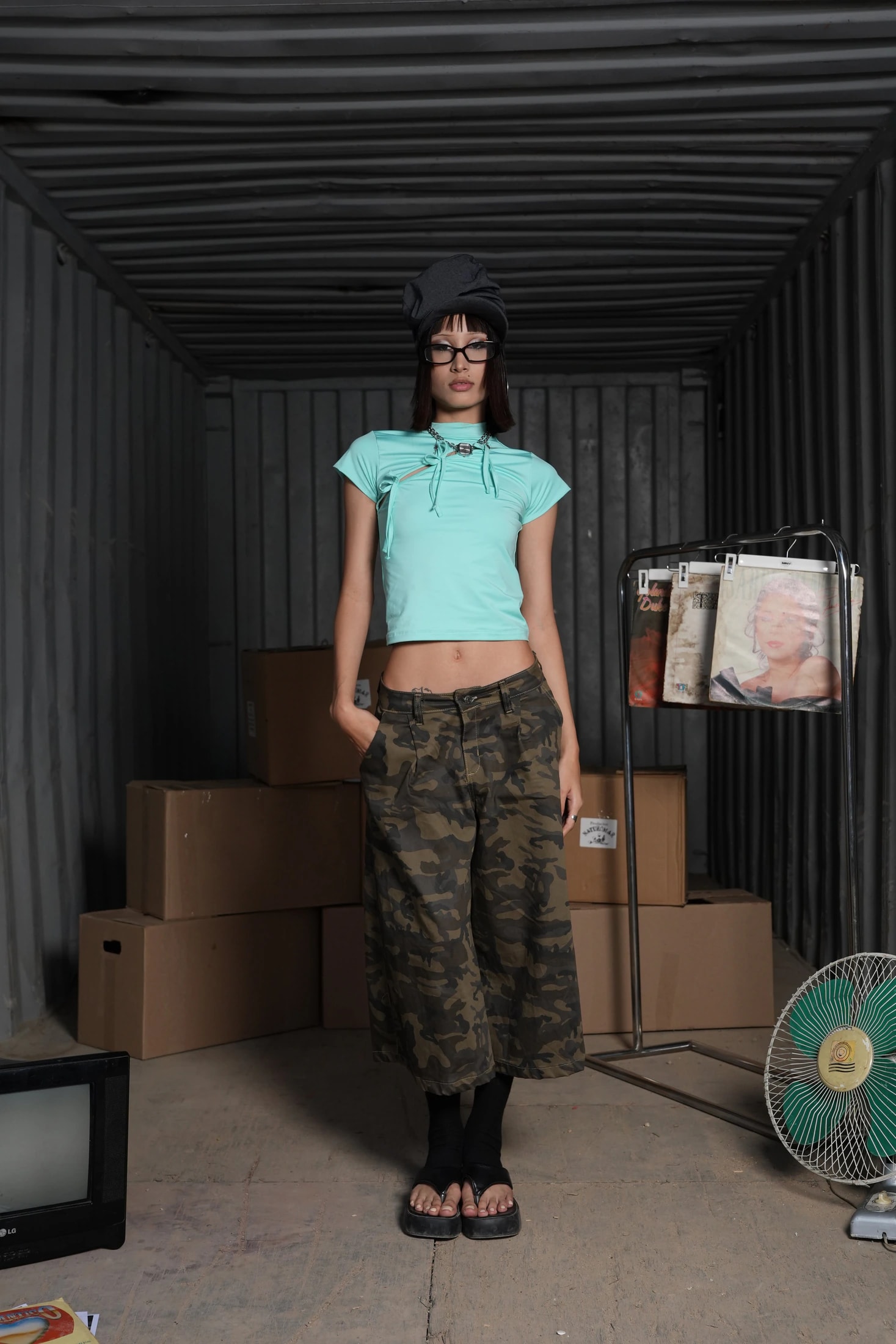 TAILORED JORTS CAMO - imagen 1
